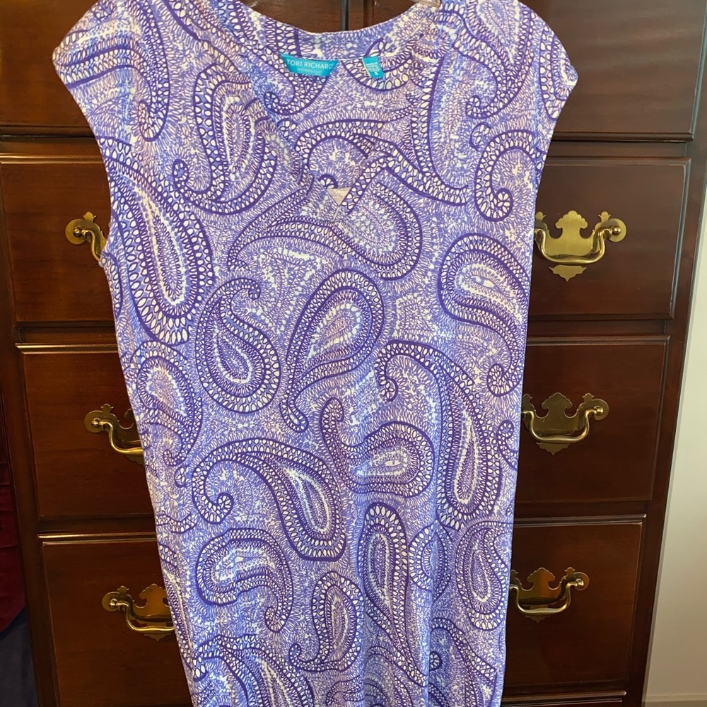 Tori Richards hi-low dress